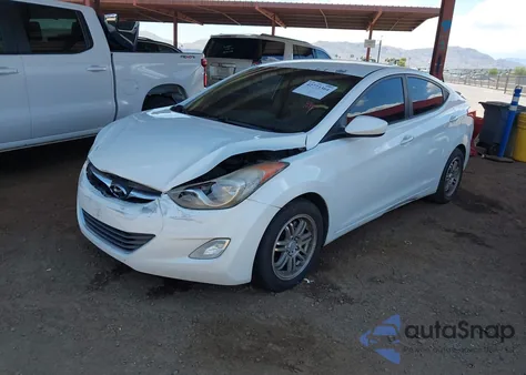 2012 Hyundai Elantra Gls из США, поврежденный, VIN 5NPDH4AEXCH147865